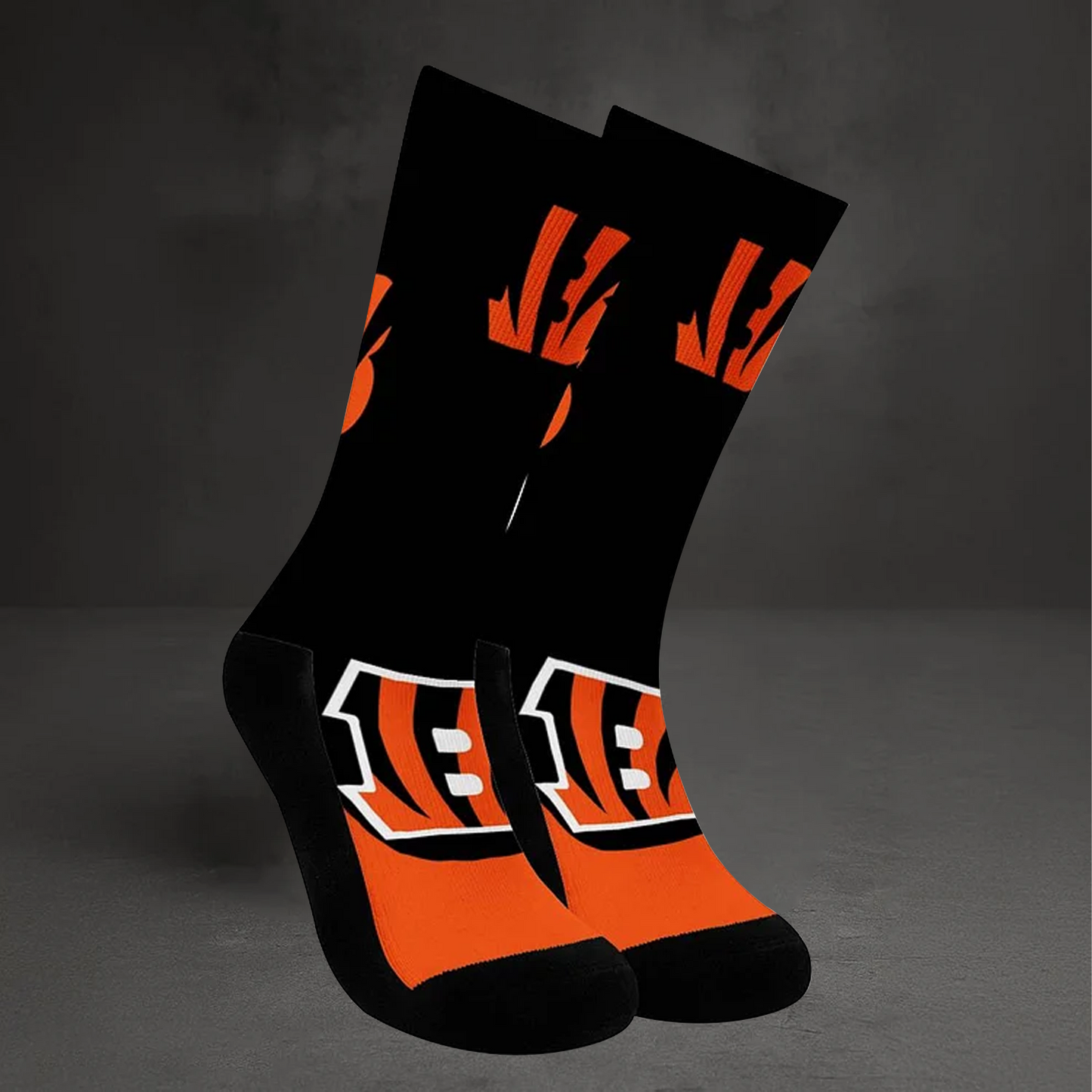 PREMIUM NFL X CIN Unisex Elevate Crew Socks 2025 NDT TDT25