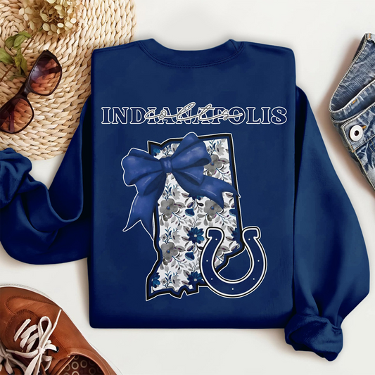 Premium NFL x IND Cozy State Bow Sweatshirt TUANND TANTD