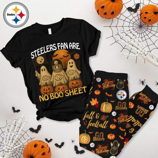 Premium NFL X PIT Halloween Pajamas Set NDT NHM