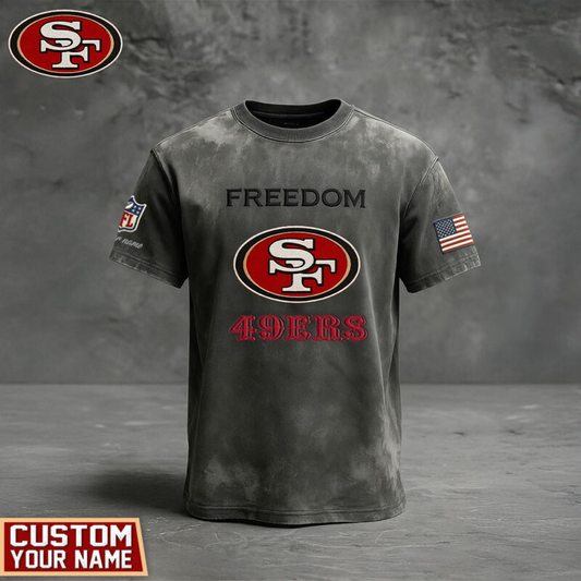 Premium NFL x SF  The Freedom Washed Tee  NDT TDT