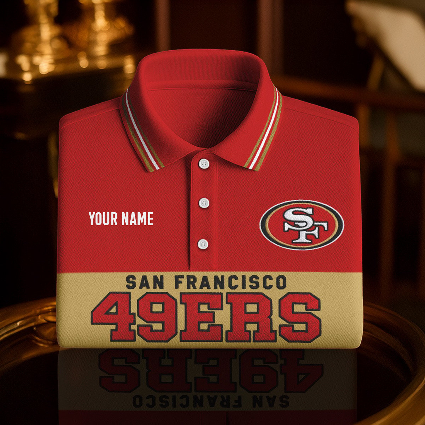Premium NFL x SF Classic Polo Shirt NAK NHM