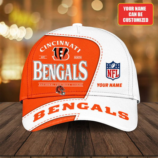 PREMIUM Personalized NFL X  BENGAL  Classic Cap NDT NHM