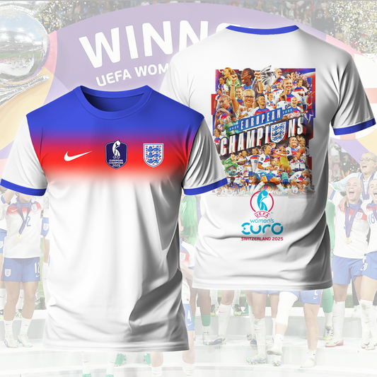 Premium UEFA  Women_s Euro ENG European Champions Shirt V1 NMD NTL