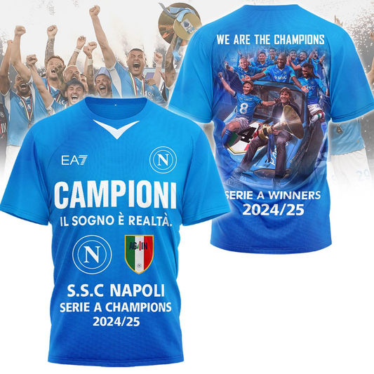 NAP Campione Serie A 2025 Shirt V15 DDTCTND
