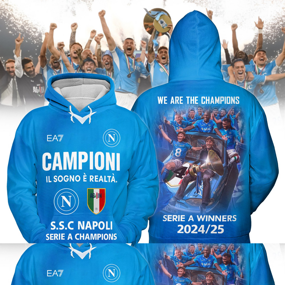 NAP Campione Serie A 2025 Shirt V15 DDTCTND