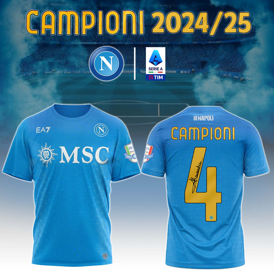 NAP Campione Serie A 2025 V19 Shirt DDTTTV
