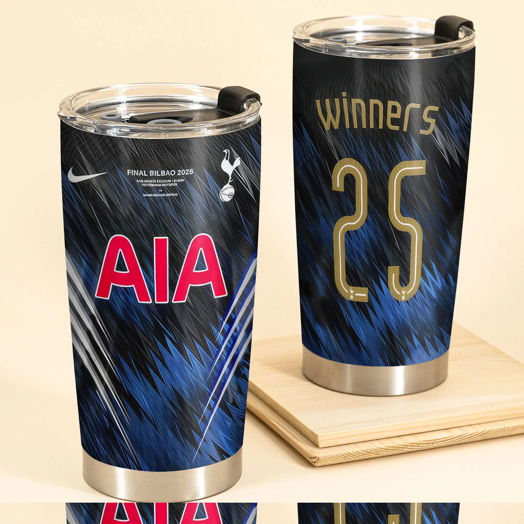 Tottenham Hotspur UEFA Europa League Champion 2025 V3 Tumbler DDTCTND
