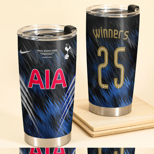 Tottenham Hotspur UEFA Europa League Champion 2025 V3 Tumbler DDTCTND