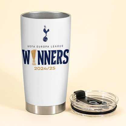 Tottenham Hotspur UEFA Europa League Champion 2025 V8 Tumbler DDTCTND