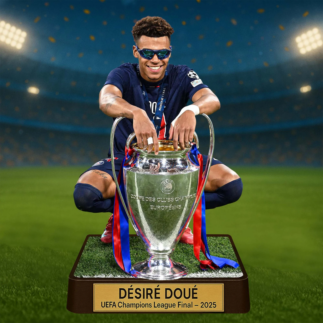 Paris SG - UEFA Champions League 2025 Acrylic Plaque V1 NDD TANTD