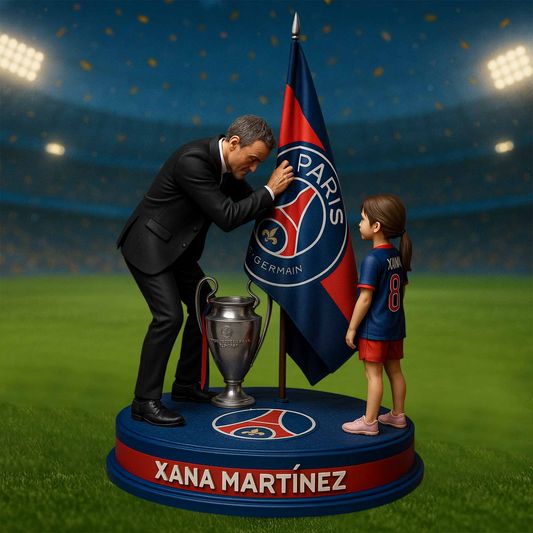 Paris SG UEFA Champions League 2025 Acrylic Plaque V5 NDD DVT