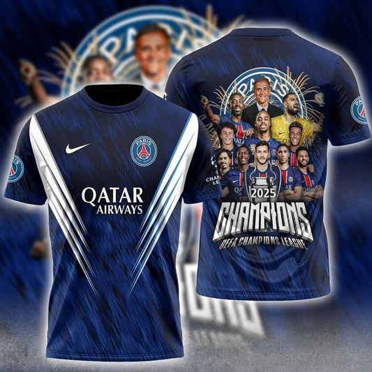 Paris SG Champions  3D Shirt NDD