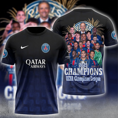 Paris SG  2025 Champions 3D Shirt NDD