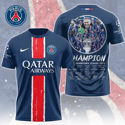 Paris SG  2025 Champions Shirt V1 NDD