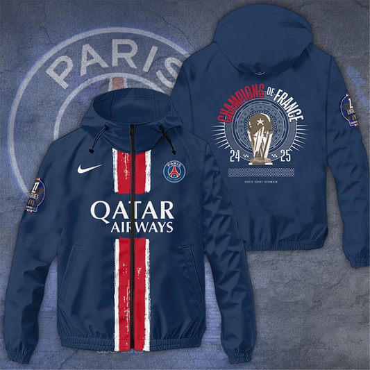Paris SG 3D Windbreaker Jacket 1705 DatND DVT