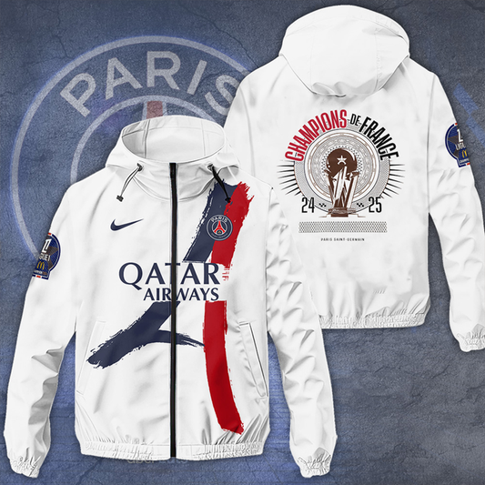 Paris SG 3D Windbreaker Jacket V1 1705 DatND DVT