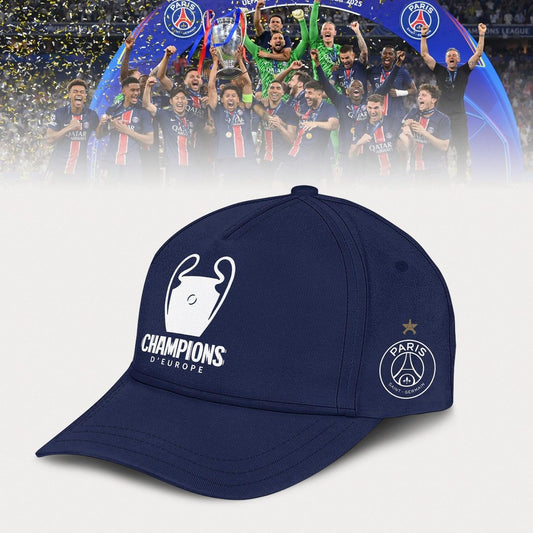 Paris SG UEFA Champions League Champions V3 Classic Cap DDTTTV