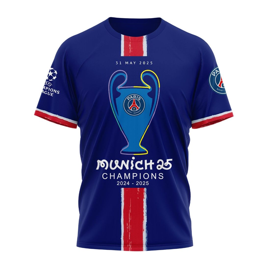 Paris SG UEFA Champions League Champions V11 Shirt DDTCTND