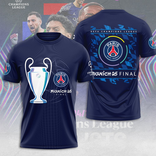 Paris SG UEFA Champions League Champions V2 Shirt DDTCTND