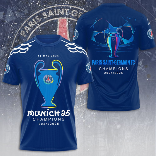 Paris SG UEFA Champions League Champions V5 Shirt DDTCTND