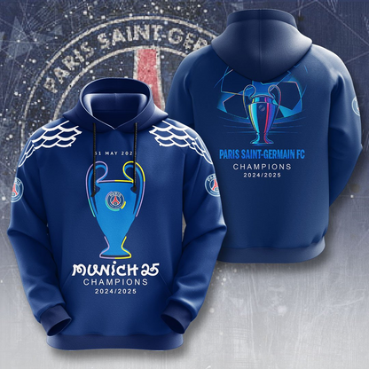 Paris SG UEFA Champions League Champions V5 Shirt DDTCTND