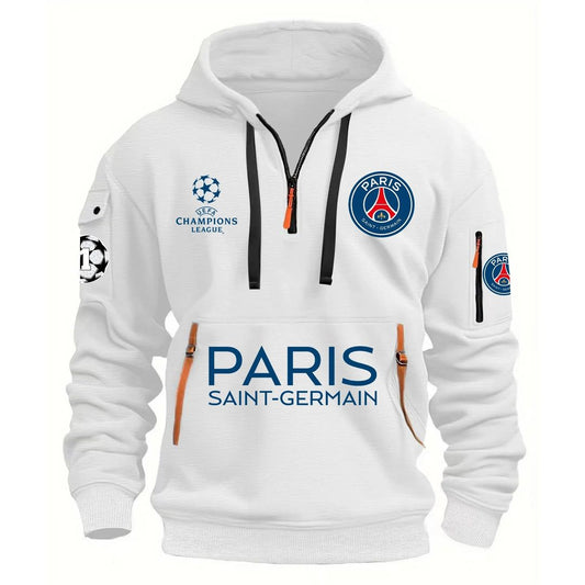 Paris SG UEFA Champions League Champions Zipper Hoodie DDTTTV