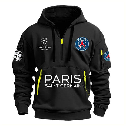 Paris SG UEFA Champions League Champions Zipper Hoodie DDTTTV