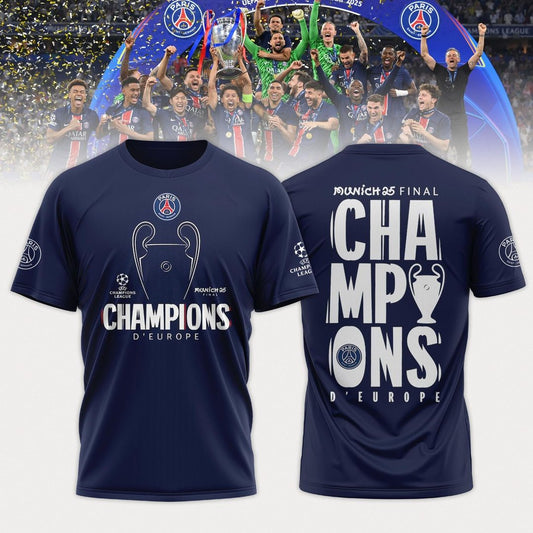 Paris SG UEFA Champions League Champions V16 Shirt DDTCTND