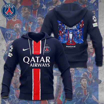 Paris SG UEFA Champions League Champions V18 Shirt DDTCTND
