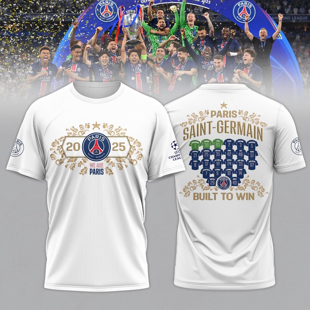 Paris SG UEFA Champions League Champions V22 Shirt DDTTTV