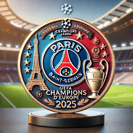 Paris SG UEFA Champions League Winner Premium Acrylic Plaque DDTTTV