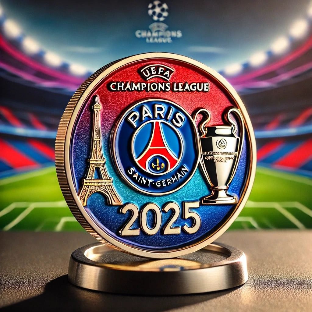 Paris SG UEFA Champions League Winner Premium Acrylic Plaque DDTTTV