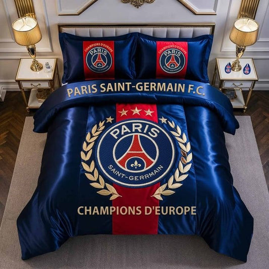 Paris SG UEFA Champions League Champions Bedding Set DDTCTND