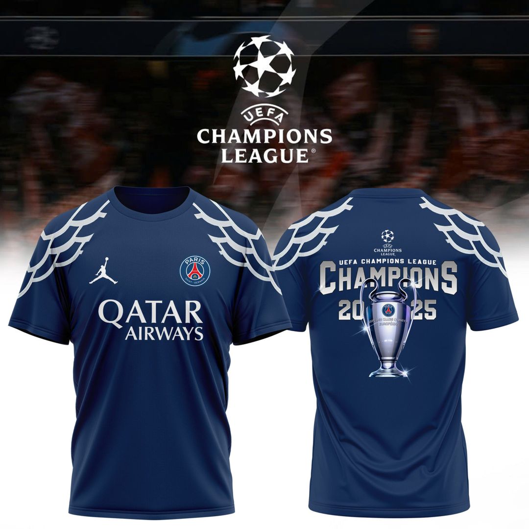 Paris SG UEFA Champions League Champions V19 Shirt DDTCTND