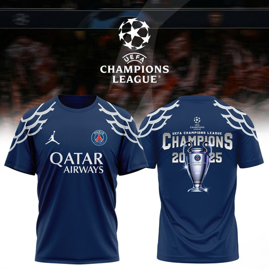Paris SG UEFA Champions League Champions V19 Shirt DDTCTND