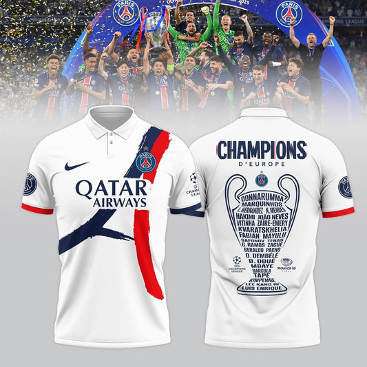 Paris SG UEFA Champions League Champions V21 Shirt DDTTTV