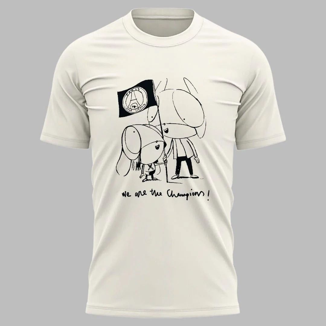 Luis Enrique Xana We Are The Champion Paris SG  Shirt DDTTTV