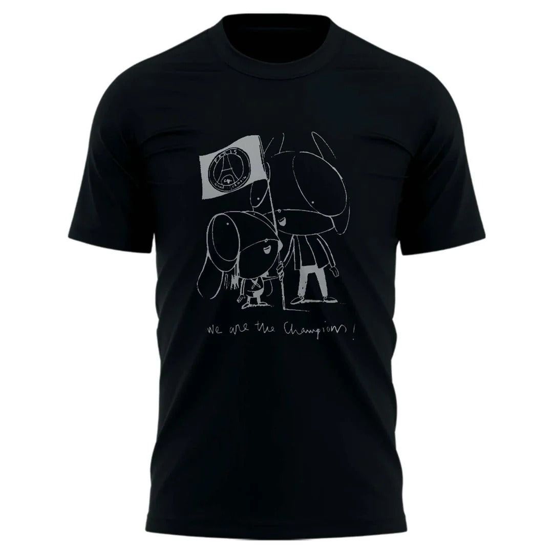 Luis Enrique Xana We Are The Champion Paris SG  V2 Shirt DDTTTV