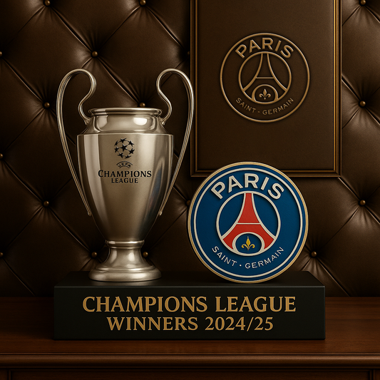 Paris SG UEFA Champions League Winner Premium Acrylic Plaque DDTCTND