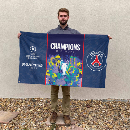 Paris SG 3D House Flag V2 0206 DatND DVT