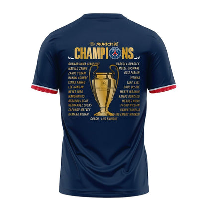 Paris SG UEFA Champions League Champions V30 Shirt DDTCTND