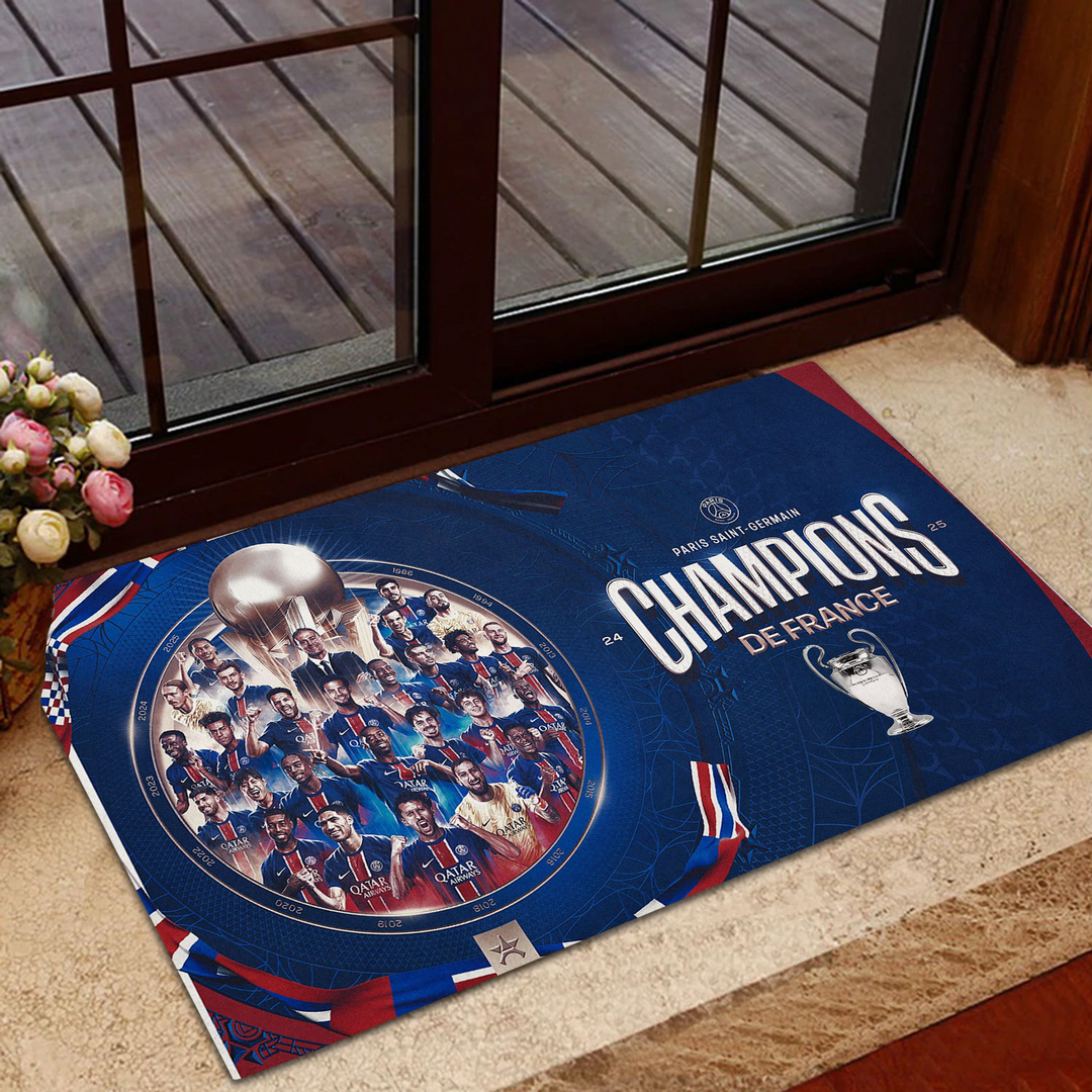 Paris SG Foldable Doormat DATND TANTD