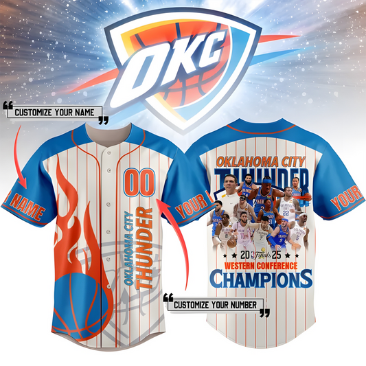 Limited Edition OKC Baseball Jersey DATND TANTD