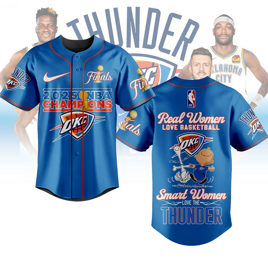OKC NBA x Peanuts Baseball Jersey V1 2306 DatND DVT 1