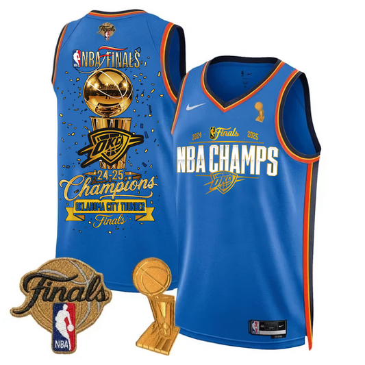 OKC 2025 NBA Finals Champions Basketball Jersey V11 2306 DatND DVT