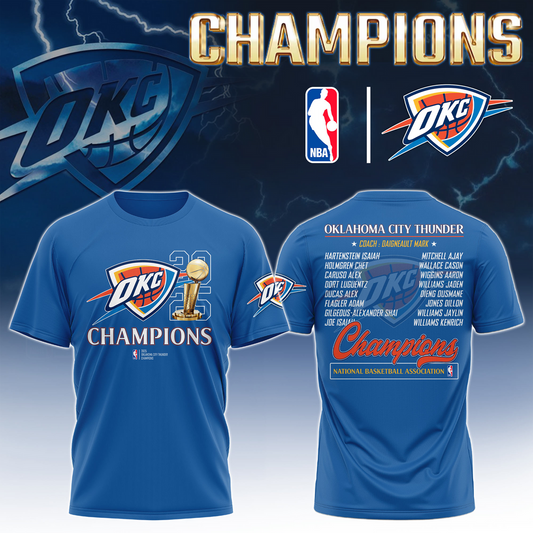 OKC 2025 NBA Champion 3D Shirt V3 2306 DatND DVT 1