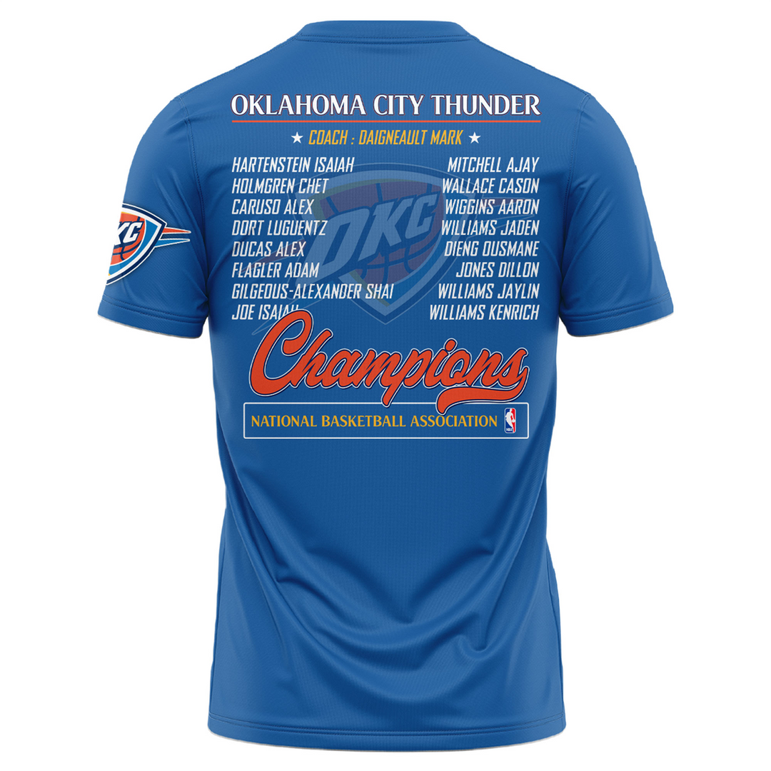 OKC 2025 NBA Champion 3D Shirt V3 2306 DatND DVT 1