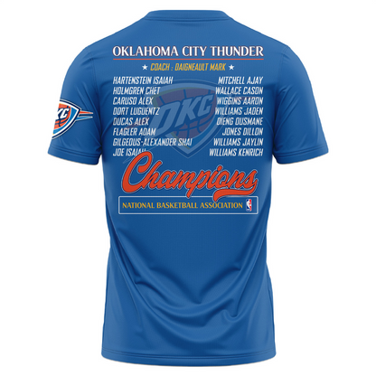 OKC 2025 NBA Champion 3D Shirt V3 2306 DatND DVT 1