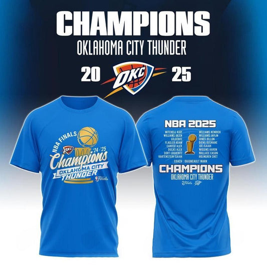 OKC NBA Champions V18 Shirt DDT 230625 CTND