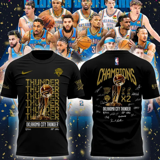 OKC NBA Champions V8 Shirt DDT 230625 CTND1